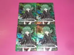 ユニオンアリーナ　ワンパンマン 戦慄のタツマキ　パラレル　4枚セット ユニオンアリーナ ワンパンマン「戦慄のタツマキ」SR（スーパーレア