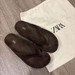 ZARA プラットフォームストラップサンダルのサムネイル