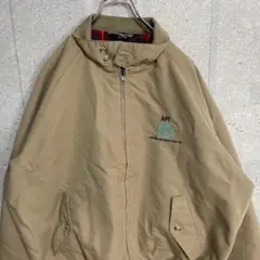 USA製 STORTS MASTER ハリントンジャケット　企業ロゴ　2XL