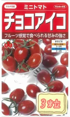 野菜の種【ミニトマト】チョコアイコのサムネイル