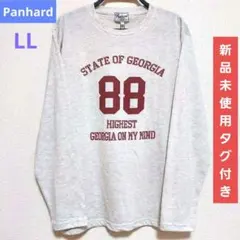 未使用タグ付 Panhard パンハード 長袖Tシャツ メンズLL オートミール