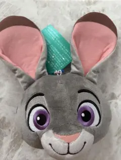 ズートピア　立体フェイスポーチ　ジュディ