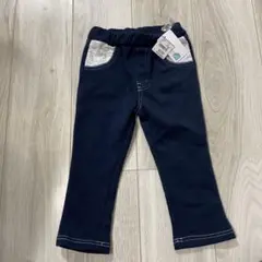 ネイビー ポケット付きパンツ　95