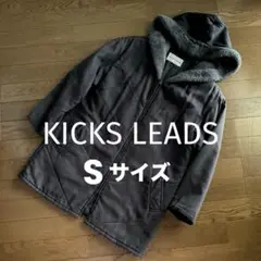 KICKSLEADS フード付き中綿コート　Sサイズ