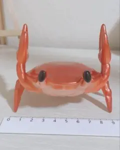 カニ ペン立て 置物 ペンホルダー