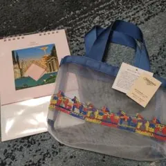 近沢レース 2026 卓上カレンダー＆ミニメッシュバッグ