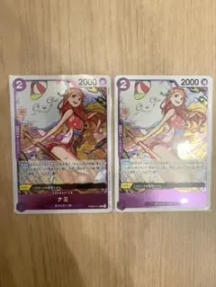 ワンピースカード THE BEST 2 ナミPRB02-012 R 2枚セット