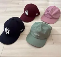 [キャップ4点セット] 59FIFTY ニューエラ　stussy ビームス