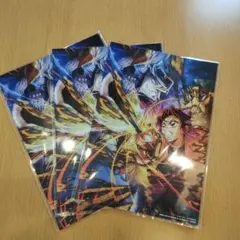 鬼滅の刃　映画入場者特典第4弾　イラストボード　3枚セット