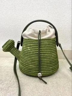 LOEWE ウォータリングカン じょうろ型バッグ グリーンのサムネイル