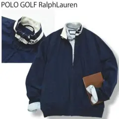 90s ヴィンテージ ポロ ゴルフ スウィングトップ ブルゾン L ネイビー