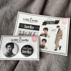 SixTONES Ren Meguro 缶バッジ 2個セット