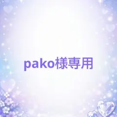 pako様専用ページ