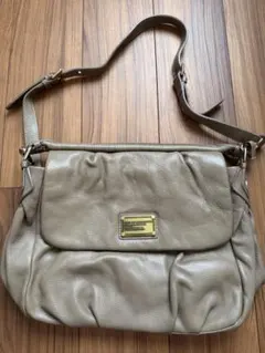 美品　マークジェイコブス　　グレージュ　レザー　2way　Y2K