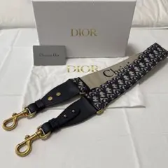 DIOR ディオール オブリーク エンブロイダリー ショルダーストラップ