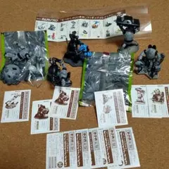 ５種コンプリート タイムスリップグリコ　なつかしの20世紀　鉄人28号フィギュア