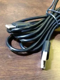 USB A to Micro-Bケーブル 2m 黒