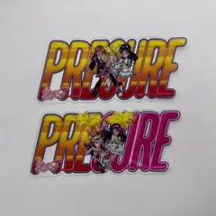 ふたりはプリキュア Max Heart 映画 入場者特典 クリアステッカー