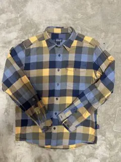 パタゴニア　ライトウェイト　フィヨルドフランネルシャツ S