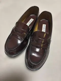 HARUTT ダークブラウン ローファー