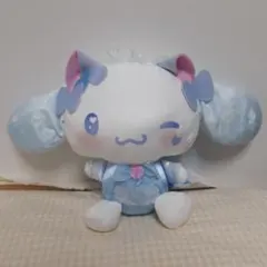 シナモロール　ねこみみメイド　BIG　ぬいぐるみ　ウィンク