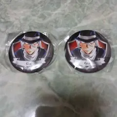 ジン　缶バッジ　北栄町　米花商店街　名探偵コナン