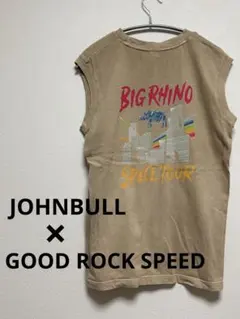 JOHNBULL×GOOD ROCK SPEED ノースリーブ Tシャツのサムネイル