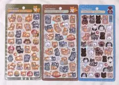 【国内正規品】ボンボンドロップシール 和柄 犬３種