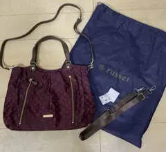 未使用品　russet ショルダーバッグ
