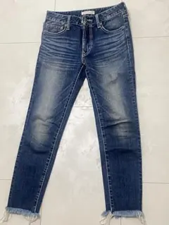 MOUSSYデニム　サイズ26 フリンジ裾