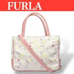 FURLA フルラ ショルダーバッグ ハンドバッグ ホワイト 送料無料