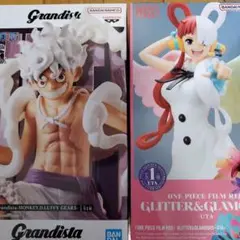 ワンピースフィギュア　ニカ&ウタ　２種
