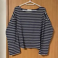 earth music&ecology ボーダーカットソー