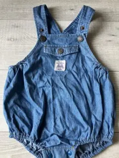 デニム　オーバーオール　ロンパース