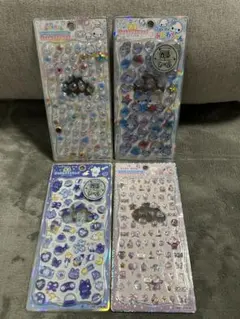 ジュエルプチドロップステッカー　あわわちゃん　ほしぞら　ぶどうドロップ