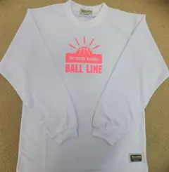 BALL LINE ロングシャツ(ホワイト)XS寸