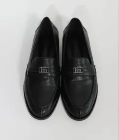 hiamu ブラック ローファー 美品 韓国ブランド 数時間着用