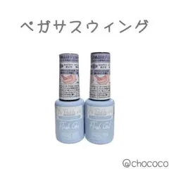 12月新商品 キャンドゥ フラッシュジェル ラメ ペガサスウィング 2本セット