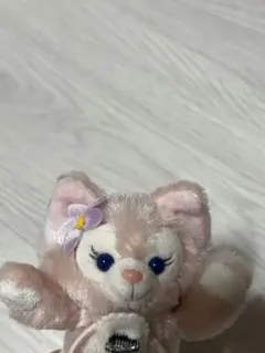 香港　ディズニーランド　リーナベル　肩乗せぬいぐるみ