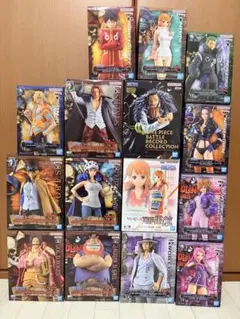 ワンピース フィギュア １５体セット　未開封品　９８