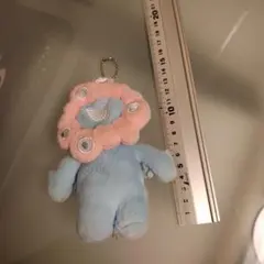 ミャクミャク ピンク 水色 ブルー パステル マスコット キーホルダー