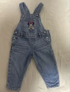 GAPベビー 95センチ 2Yearsミニー ディズニー オーバーオール デニム