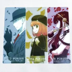 SPY×FAMILY クリアしおり 3枚セット