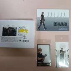 カプコン展 レオン アクリルブロック バイオハザード＆コスチューム