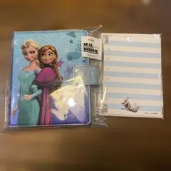 しまむら　アナと雪の女王　シール帳　シールブック
