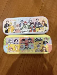 カラフルピーチ 缶ペンケース 2種セットのサムネイル