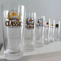 【大きめグラス】サッポロビール用6個
