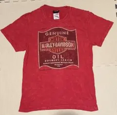 マ*ア様 Harley-Davidson Tシャツ ワインレッド