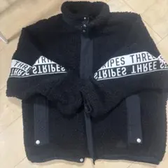 adidas ボアジャケット L ブラック