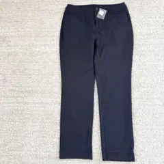新品 テーパードパンツ アンクル丈 ハイウエスト ストレッチ ゆったり ビジネスのサムネイル